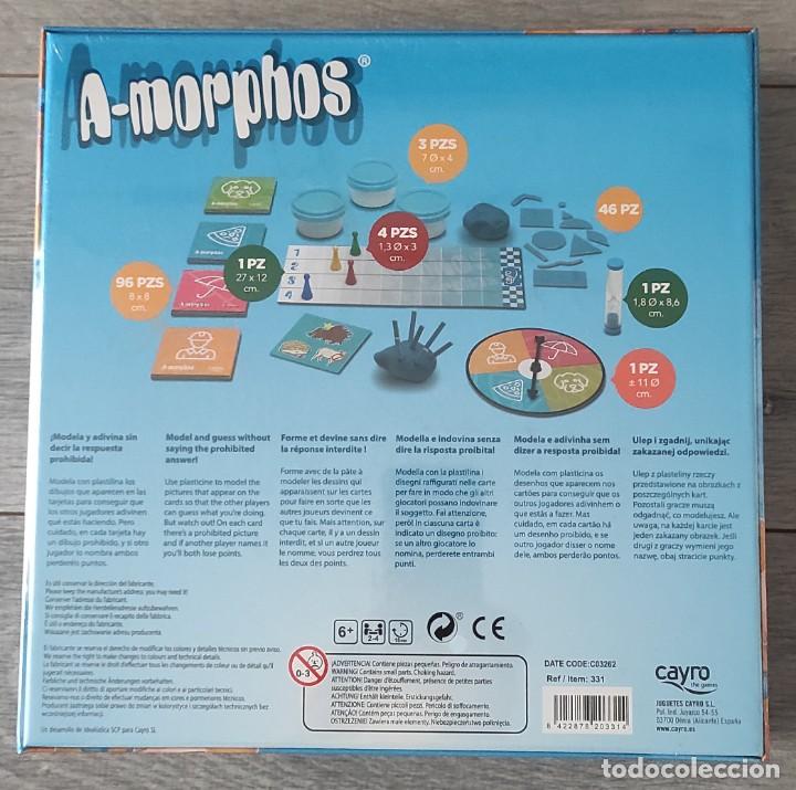 Juegos de mesa: Juego de mesa a- morphos moldea y adivina precintado - Foto 2