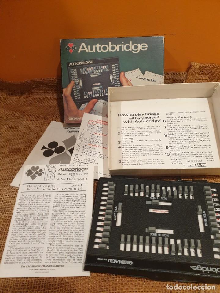 Juegos de mesa: Autobridge - Foto 2