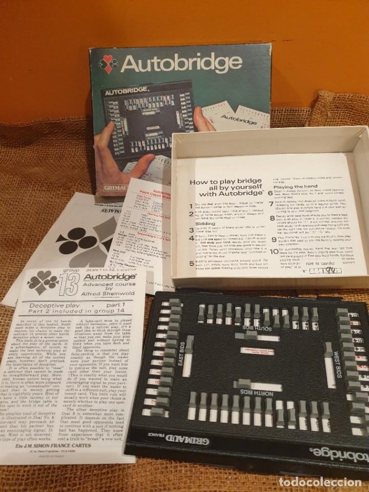 Juegos de mesa: Autobridge - Foto 3