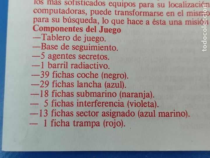 Juegos de mesa: CEFA ALERTA ROJA - Foto 10