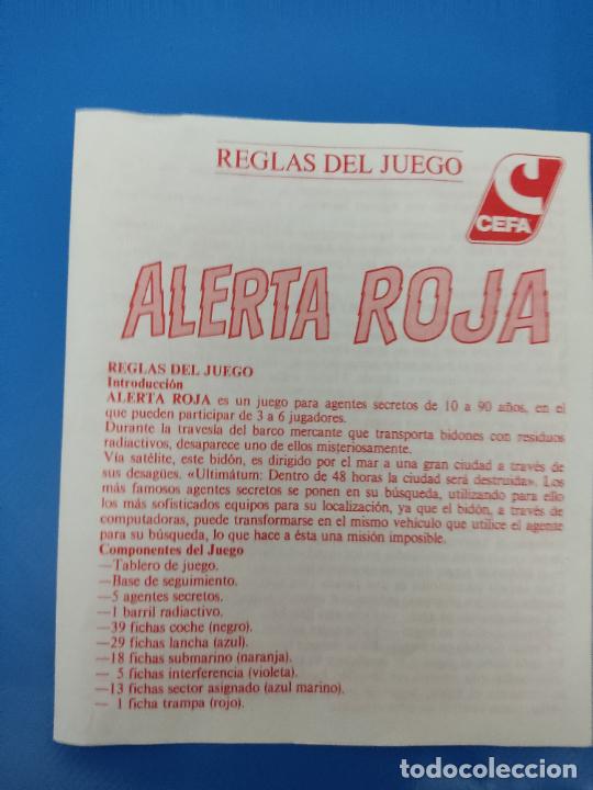 Juegos de mesa: CEFA ALERTA ROJA - Foto 12