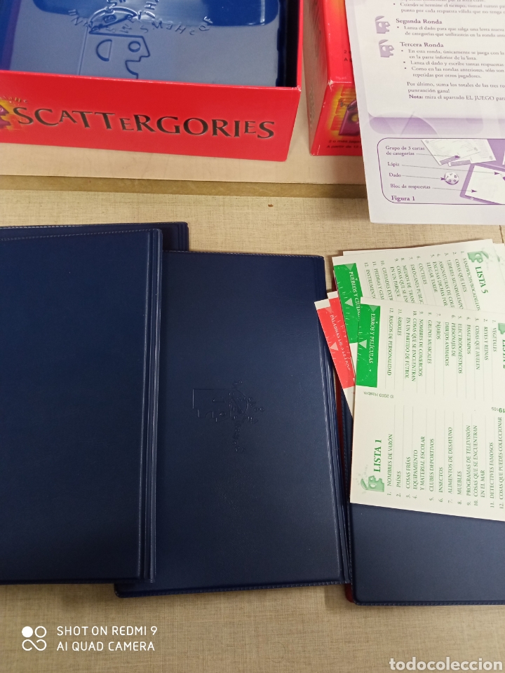 Juegos de mesa: Scattergories de Parker 2003 como Nuevo - Foto 5