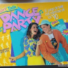 Juegos de mesa: JUEGO DANCE PARTY - GIRL TALK - EL JUEGO MAS MARCHOSO DE LOS 90. Lote 327267083