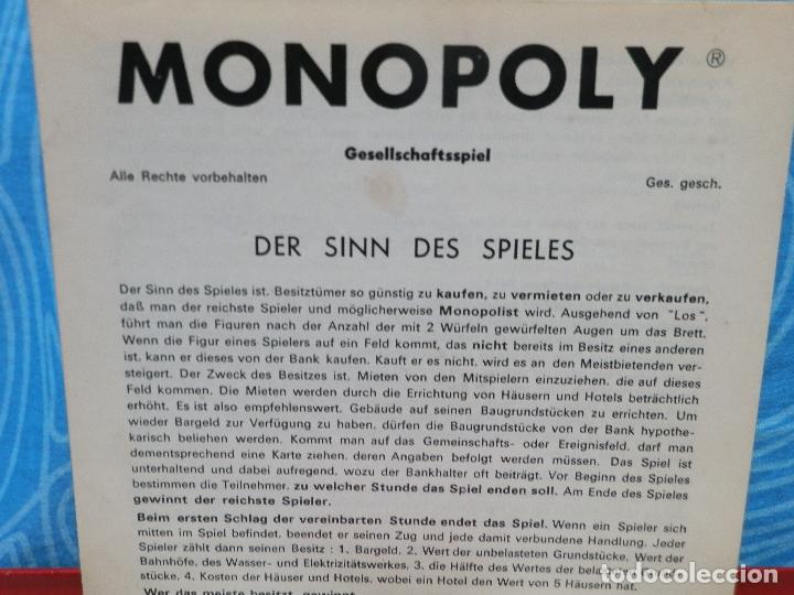 Juegos de mesa: ANTIGUO MONOPOLY EN ALEMAN - Foto 12