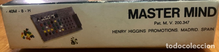 Juegos de mesa: M&Aacute;STER MIND (A&ntilde;os-70) - Foto 4