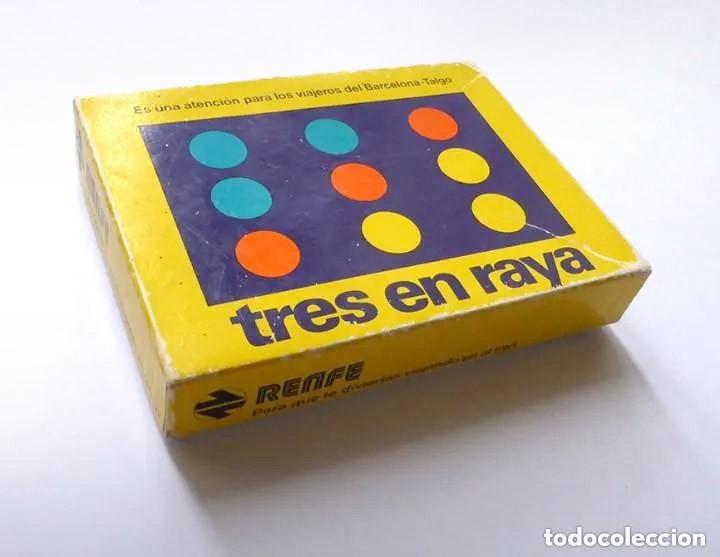 Juegos de mesa: JUEGO TRES EN RAYA - RENFE - Foto 1