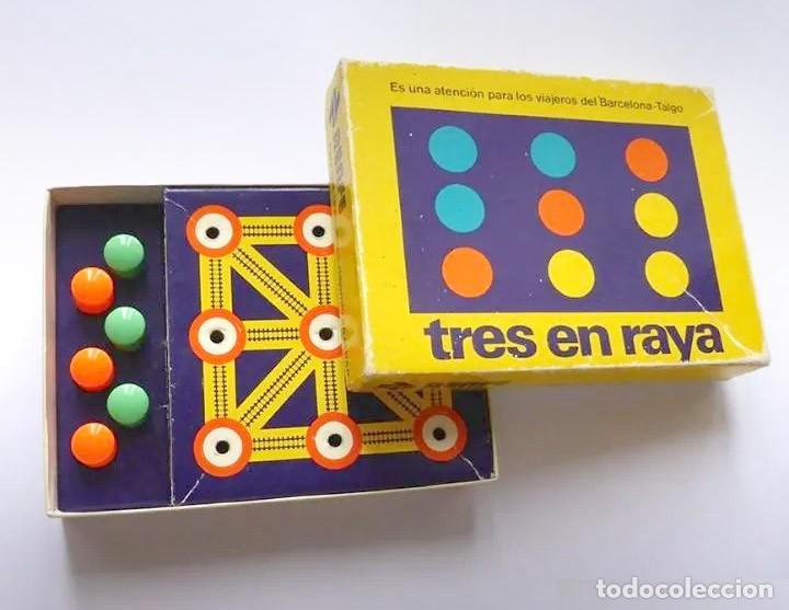 Juegos de mesa: JUEGO TRES EN RAYA - RENFE - Foto 2