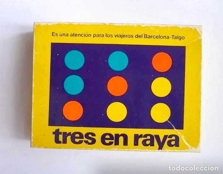 Juegos de mesa: JUEGO TRES EN RAYA - RENFE - Foto 4