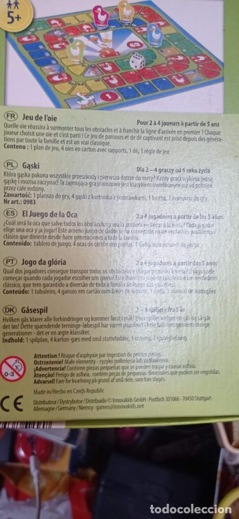Juegos de mesa: juego de la oca portatil - Foto 2