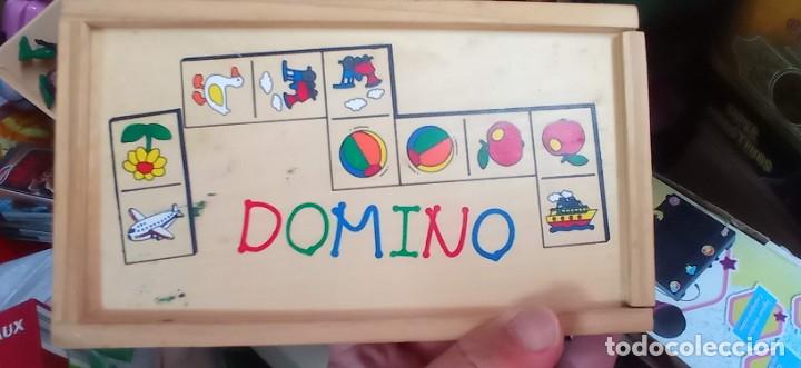Juegos de mesa: DOMINO INFANTIL DE MADERA - Foto 1