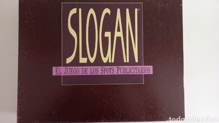 Juegos de mesa: SLOGAN. EL JUEGO DE LOS SPOTS PUBLICITARIOS. 1988 - Foto 3