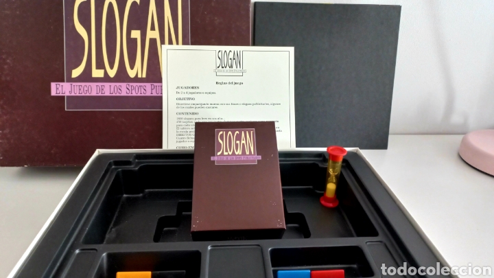 Juegos de mesa: SLOGAN. EL JUEGO DE LOS SPOTS PUBLICITARIOS. 1988 - Foto 1