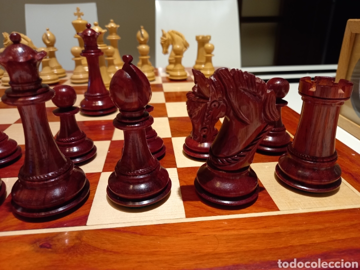 Juegos de mesa: Ajedrez de madera de lujo - Foto 7
