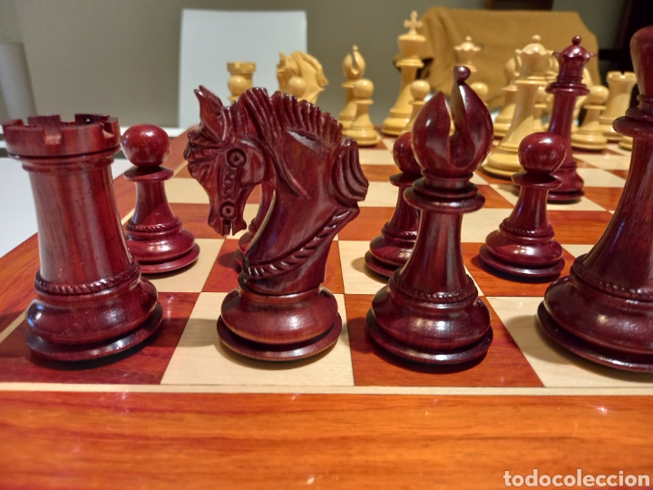Juegos de mesa: Ajedrez de madera de lujo - Foto 8