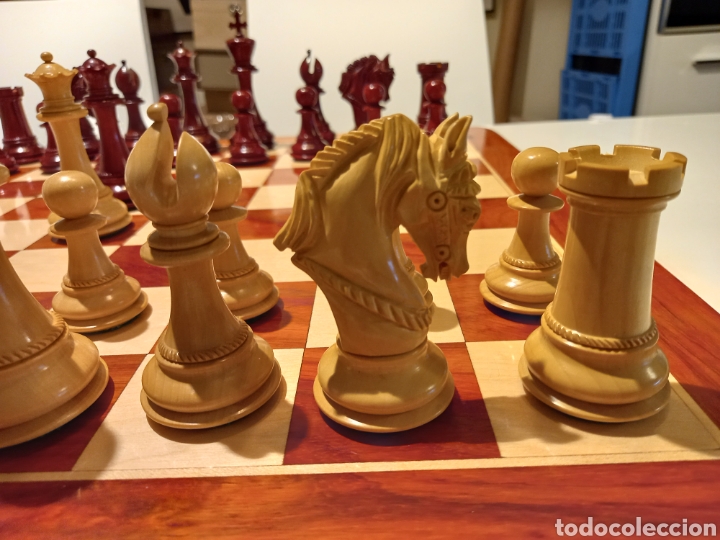 Juegos de mesa: Ajedrez de madera de lujo - Foto 9