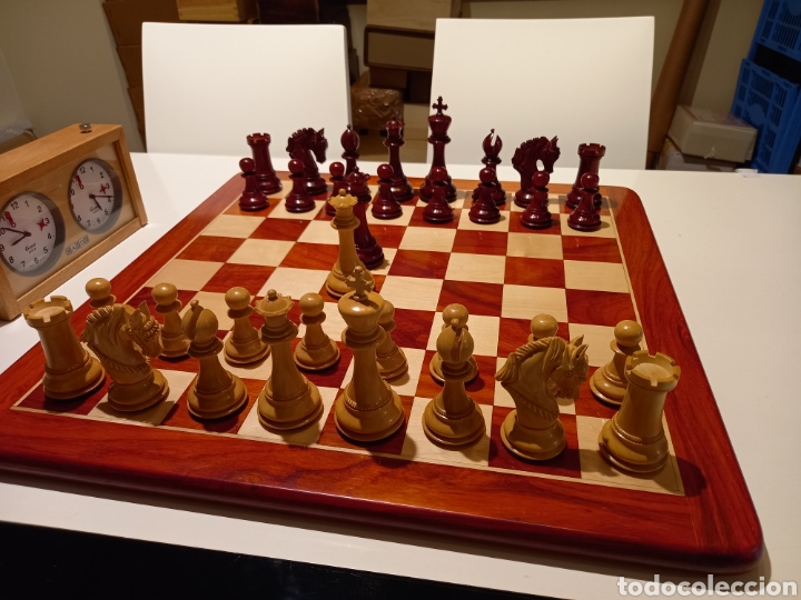 Juegos de mesa: Ajedrez de madera de lujo - Foto 11
