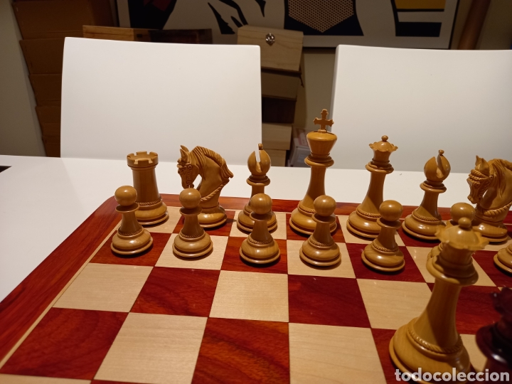 Juegos de mesa: Ajedrez de madera de lujo - Foto 12