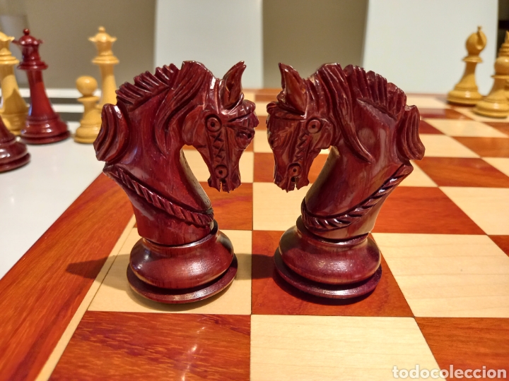 Juegos de mesa: Ajedrez de madera de lujo - Foto 1