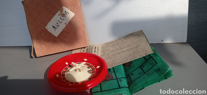 Juegos de mesa: Antigua ruleta Geyper - Foto 4