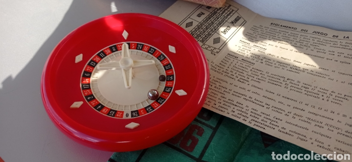 Juegos de mesa: Antigua ruleta Geyper - Foto 5