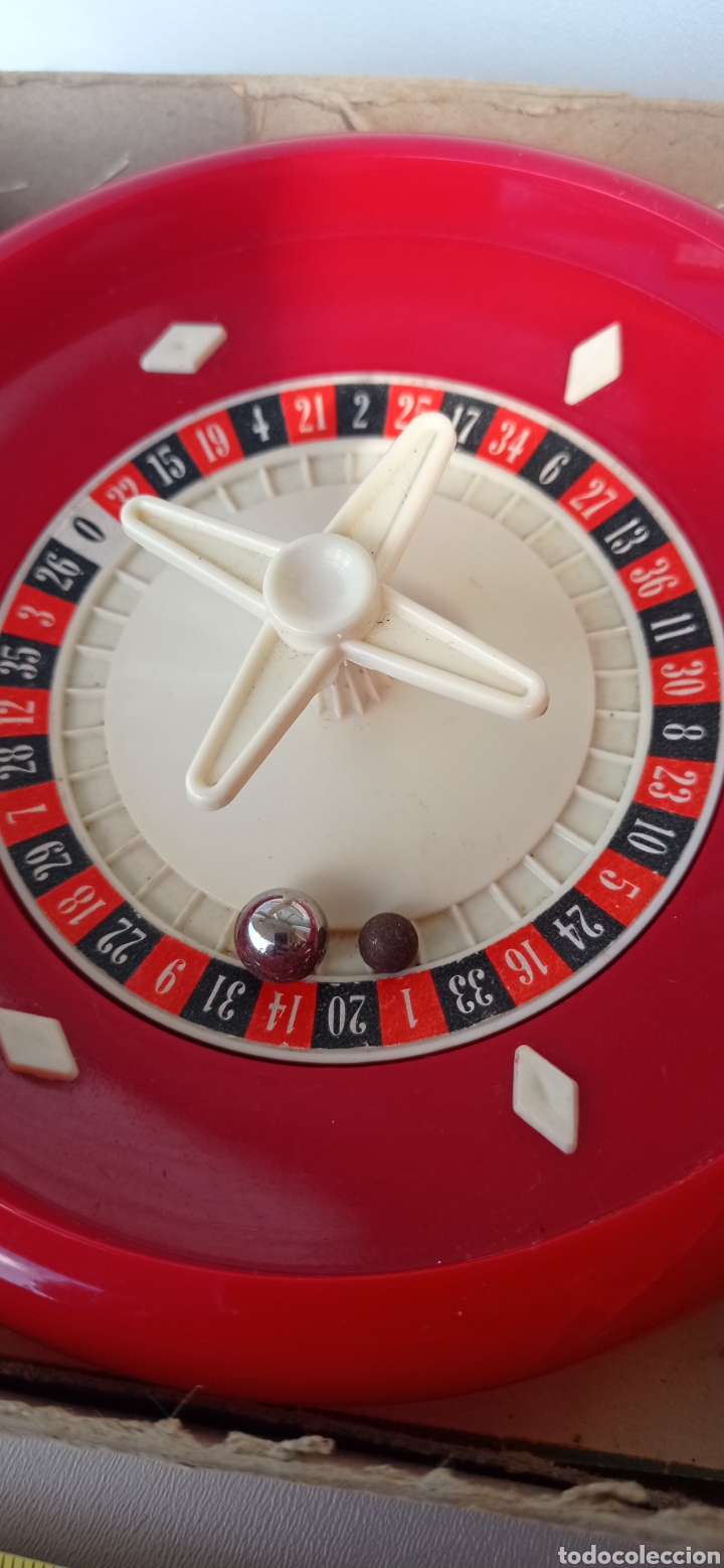 Juegos de mesa: Antigua ruleta Geyper - Foto 3