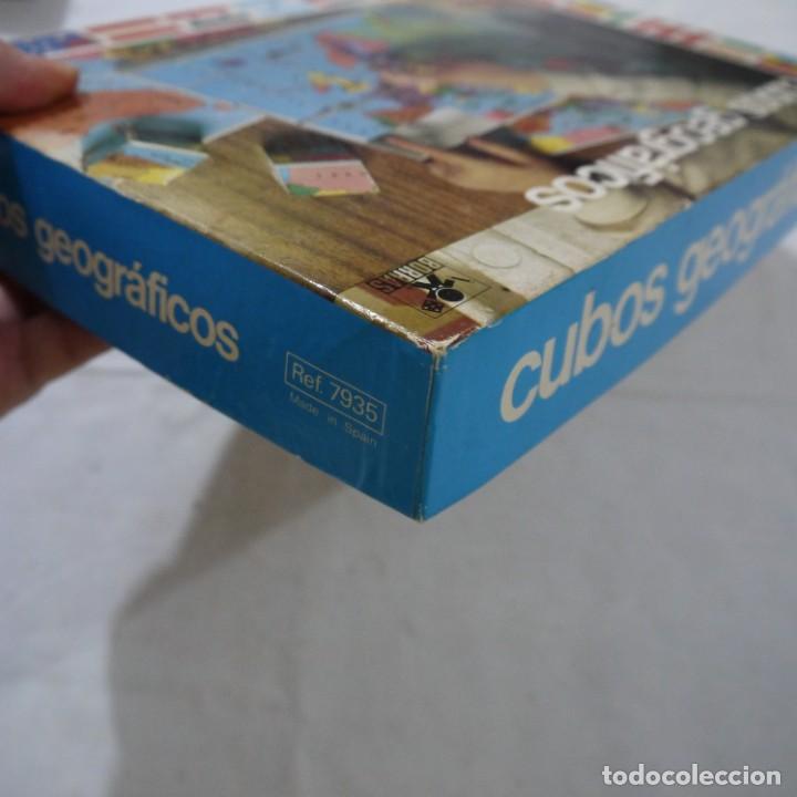 Juegos de mesa: CUBOS GEOGR&Aacute;FICOS. ROMPECABEZAS DE 35 CUBOS REF. 7935 - BORRAS - Foto 3