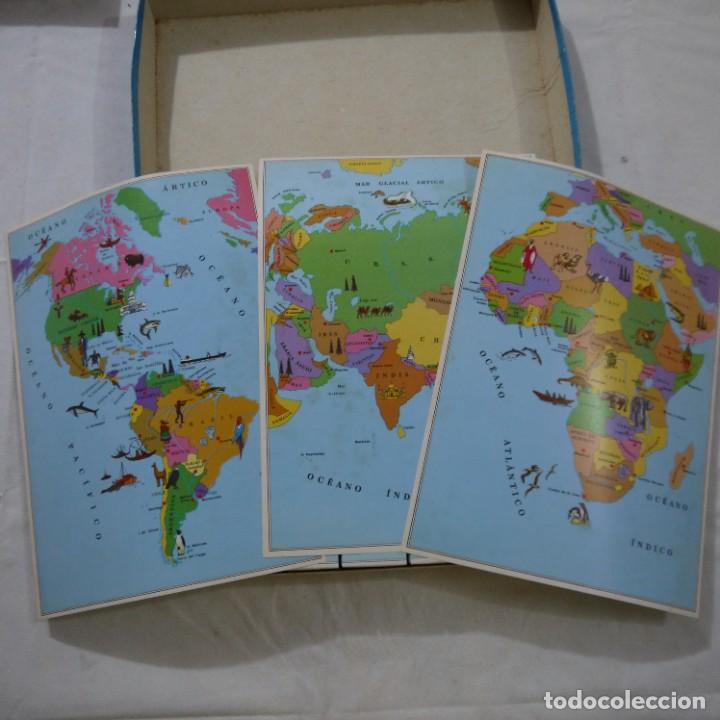 Juegos de mesa: CUBOS GEOGR&Aacute;FICOS. ROMPECABEZAS DE 35 CUBOS REF. 7935 - BORRAS - Foto 7
