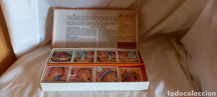 Juegos de mesa: JUEGO DE MESA EDUCA COMO CRECE PUZZLE EN MADERA - Foto 4