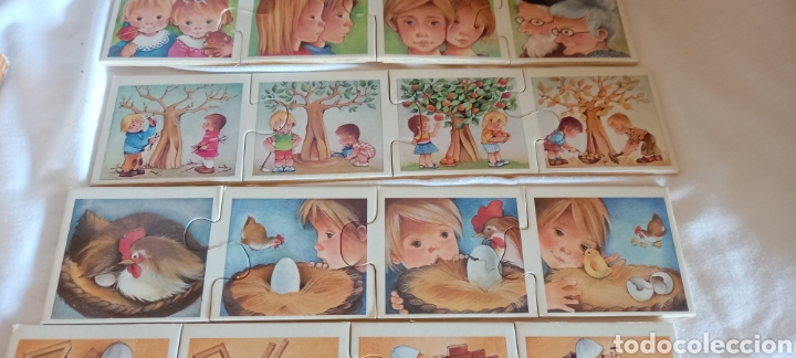 Juegos de mesa: JUEGO DE MESA EDUCA COMO CRECE PUZZLE EN MADERA - Foto 12