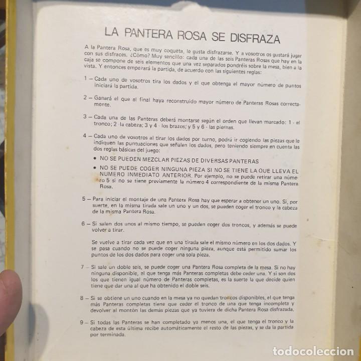 Juegos de mesa: La pantera rosa se disfraza distein - Foto 3