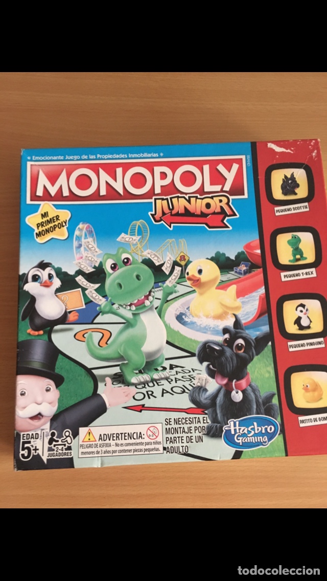 Juegos de mesa: Monopoly junior - Foto 1