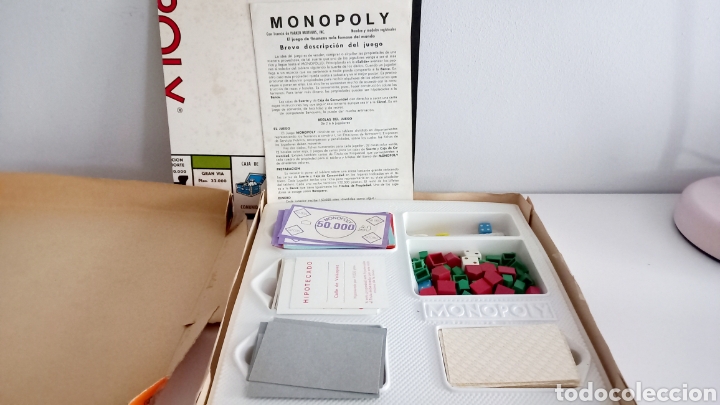 Juegos de mesa: MONOPOLY BORRAS. PRIMERA EDICI&Oacute;N Ref 7477-M - Foto 2