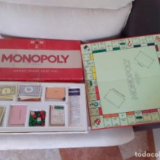 Juegos de mesa: VENDO MONOPOLY 1960, EDICIÓN JOHN WADDINGTON'S, COMPLETO, USADO, DESGASTE DEL TIEMPO