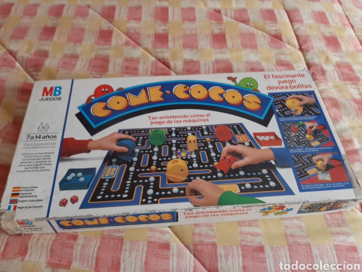 Juegos de mesa: Antiguo Come cocos MB a&ntilde;os 80 - Foto 1