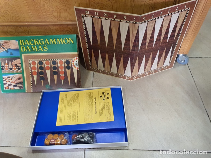 Juegos de mesa: Antiguo juego de damas - Foto 3