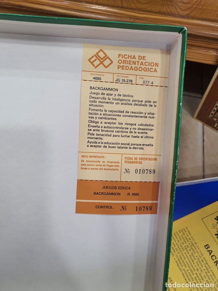 Juegos de mesa: Antiguo juego de damas - Foto 5