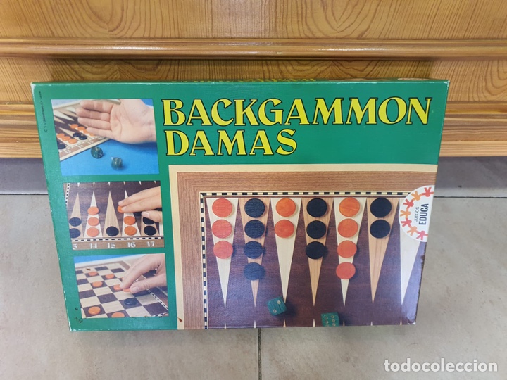 Juegos de mesa: Antiguo juego de damas - Foto 1