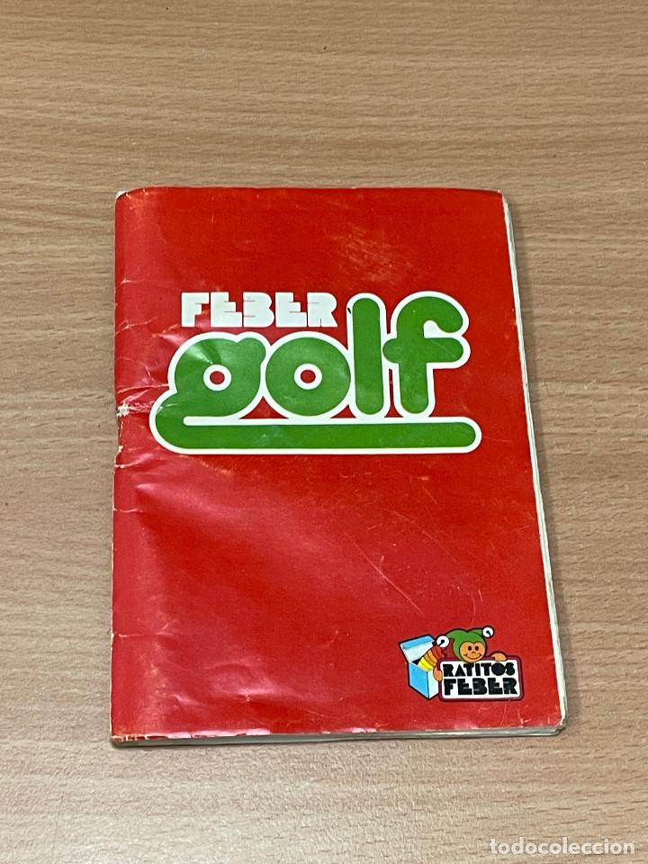 Juegos de mesa: LIBRITO PUNTUACI&Oacute;N Y MANUAL FEBER GOLF ( RATITOS FEBER ) - Foto 1