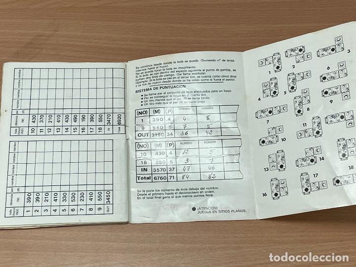 Juegos de mesa: LIBRITO PUNTUACI&Oacute;N Y MANUAL FEBER GOLF ( RATITOS FEBER ) - Foto 3