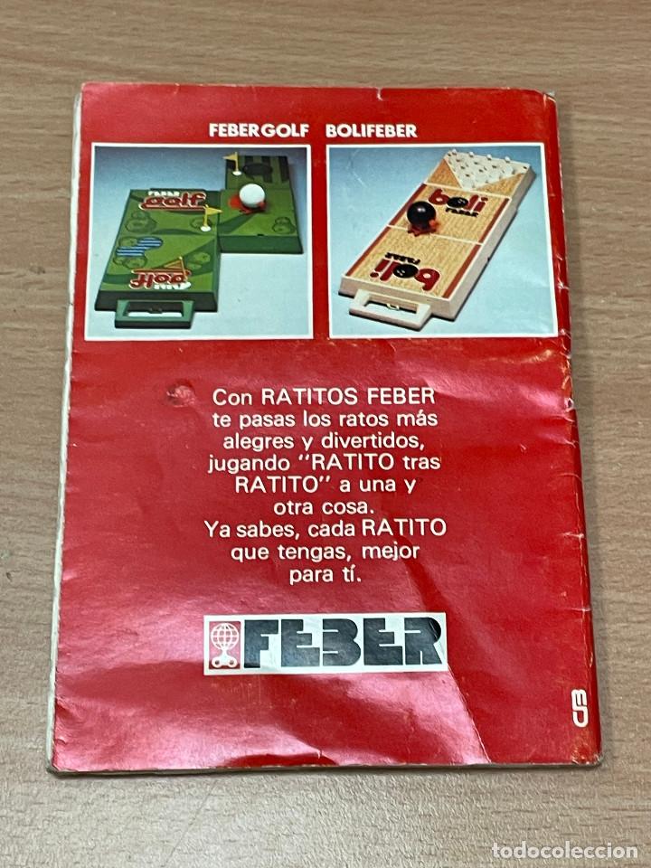 Juegos de mesa: LIBRITO PUNTUACI&Oacute;N Y MANUAL FEBER GOLF ( RATITOS FEBER ) - Foto 4