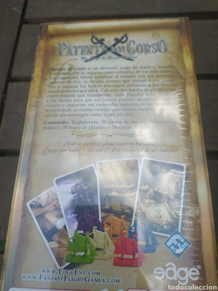 Juegos de mesa: Juego Patente d Corso precintado - Foto 2