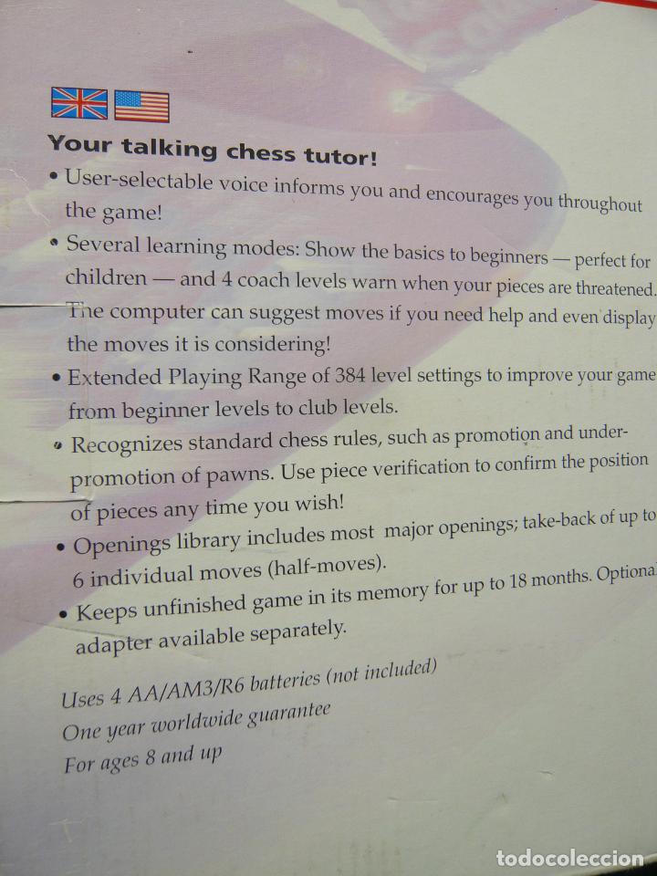 Juegos de mesa: ajedrez electronico saitek Kasparov - Foto 11
