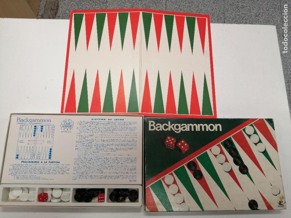 Juegos de mesa: JUEGO BACKGAMMON / BORRAS - Foto 2
