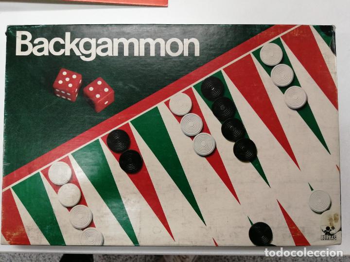 Juegos de mesa: JUEGO BACKGAMMON / BORRAS - Foto 1