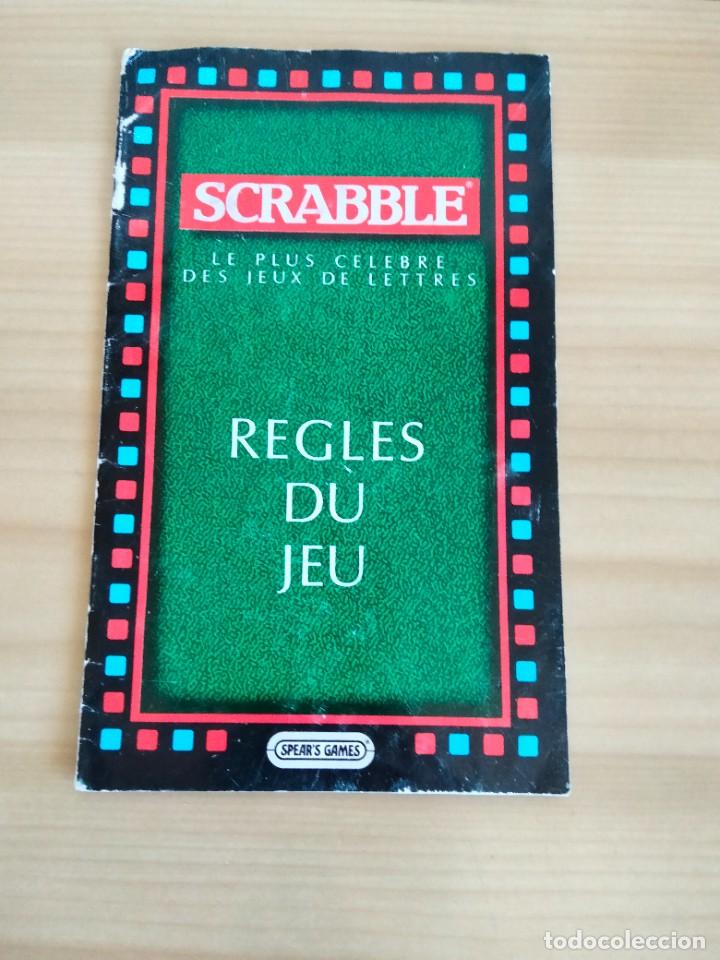 Juegos de mesa: LIBRITO DE REGLAS DE JUEGO SCRABB LE EDICI&Oacute;N FRANCES - Foto 1