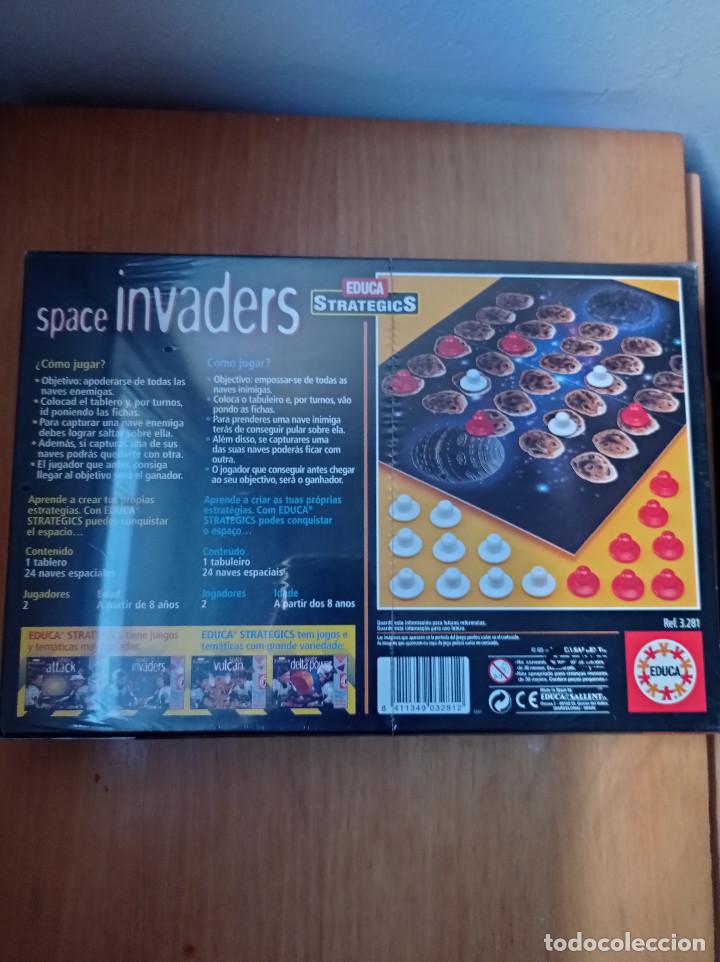 Juegos de mesa: Juego de mesa Space Invaders A&ntilde;o 1998 [PRECINTADO] EDUCA - Foto 2
