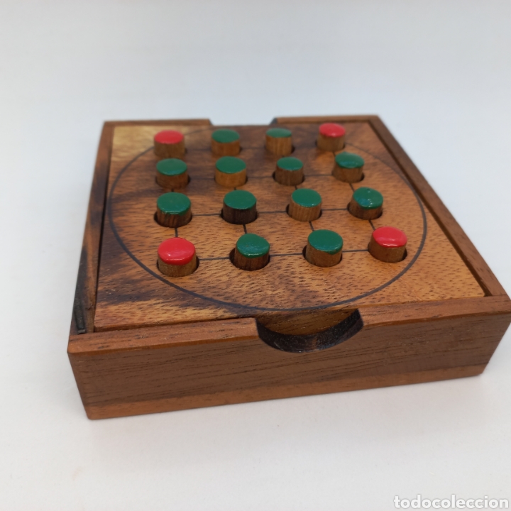 Juegos de mesa: Juego de madera. El Encierro. 10 x 10 cms - Foto 2