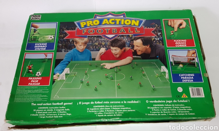 juego pro action football . realizado por mb . - Buy Antique board