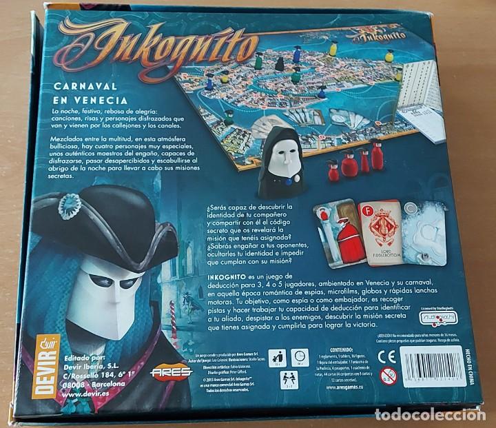 Juegos de mesa: INKOGNITO DEVIR A&Ntilde;O 2013 - Foto 3