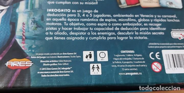 Juegos de mesa: INKOGNITO DEVIR A&Ntilde;O 2013 - Foto 4
